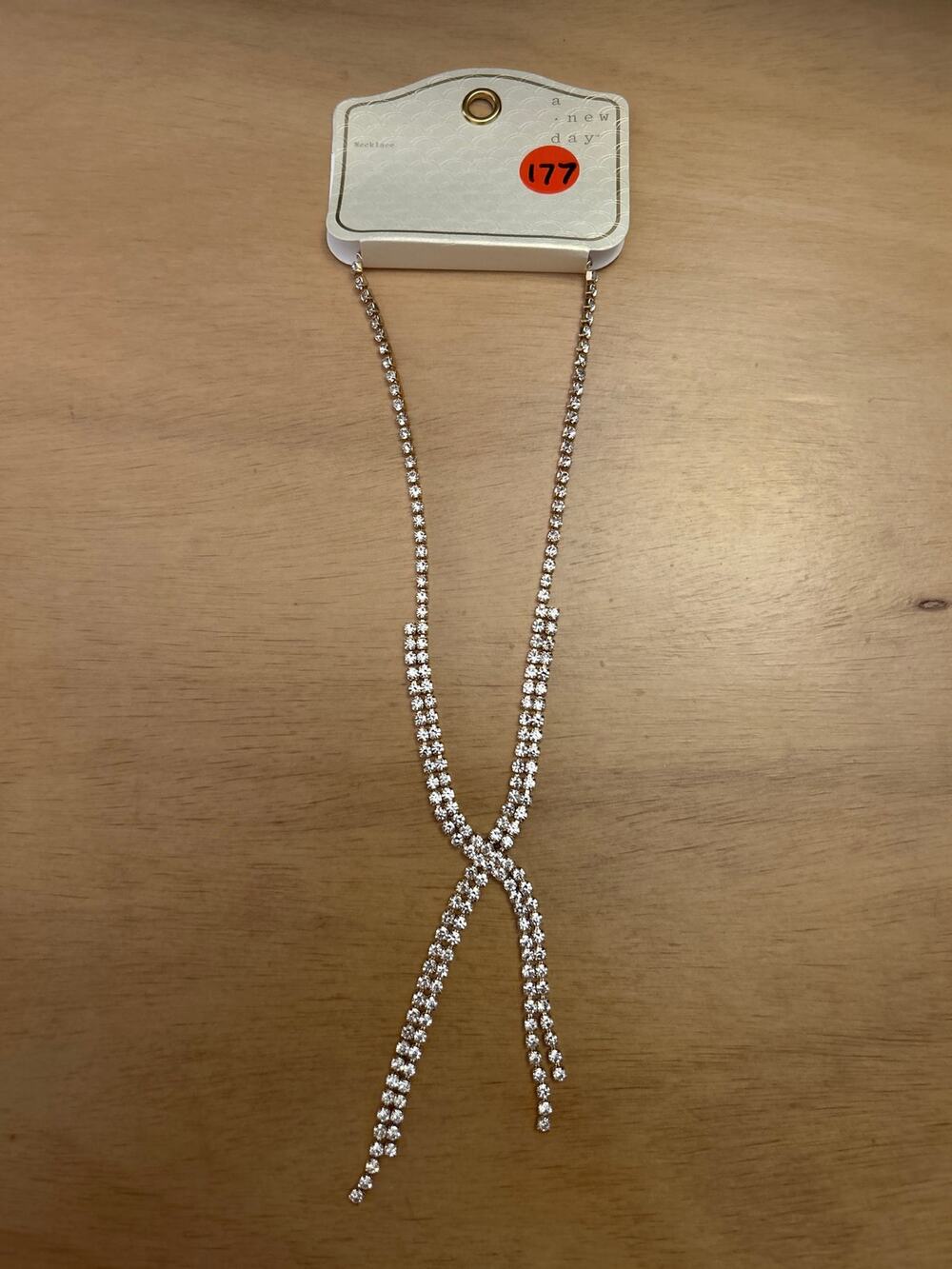 New Women’s A New Day Faux Gold Faux Diamond 💎Necklace🤩